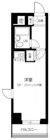 ライオンズマンション方南町駅前の物件間取画像